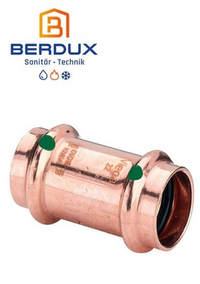 Viega Pressfitting Schiebemuffe 42mm 1 Stück Profipress Wasser / Heizung NEU