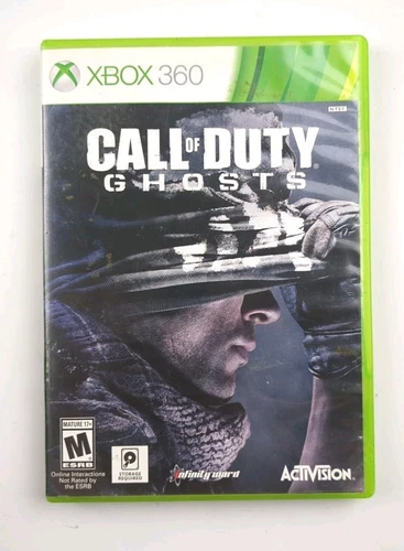 Call of Duty: Ghosts Xbox 360 Complete In Box CIB Tested Working COD