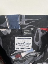 David Carey Originals Shirt Shelby Mustang Button Up Size Xl
