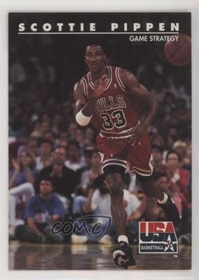 1992 Skybox USA Scottie Pippen #66 HOF 3d5