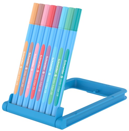 Schneider Schieberkante Pastell XB Kugelschreiber 8er Set verschiedene Farben - Bild 3 von 8