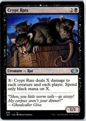 MAGIC TG: Modern Horizons #84 Crypt Rats- Uncommon.M2A