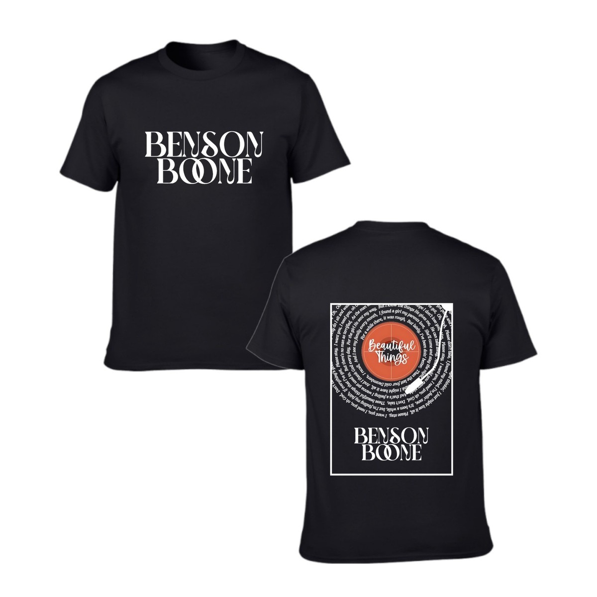 Benson Boone ベンソンブーン　Tシャツ Benson Boone Portrait Tee