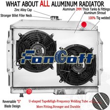 Cc407 3row Radiator Shroud Fan Fit 1963-1974 Amc Javelin Amx Rambler V8 Gas Cc407 3row Radiator Shroud Fan Fit 1963-1974 Amc Javelin Amx Rambler V8 Gas