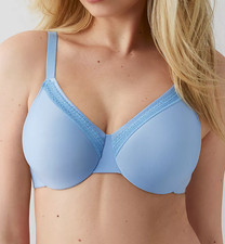 NEW Wacoal Perfect Primer Full Figure Underwire Bra Bel Air Blue 855213 42G