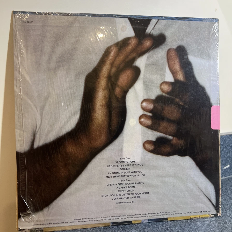 Johnny Mathis ‎– I'm Coming Home 1973 BL32435 Quadraphonic Vinyl Record - Image 2 of 4