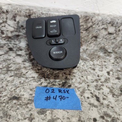 02-06 Acura Rsx Base Type S Mirror Cruise Control Sun Roof Fog Light Switch