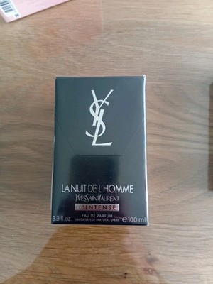 nuit de l'homme ysl intense eau de parfum 100ml neu ungeöffnet