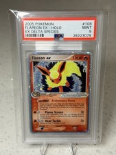 Pokémon EX Delta Species Flareon ex 108/113 Holo Ultra Rare English 2005 on eBay