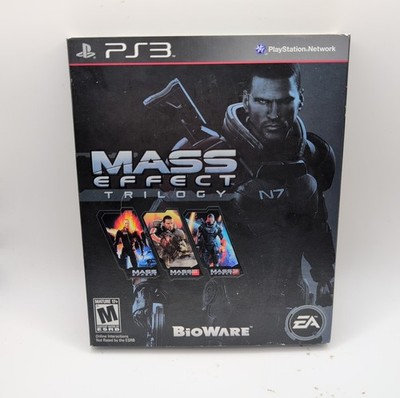 Mass Effect Trilogy (Sony PlayStation 3, 2012) - No Inserts, TESTED AND WORKING