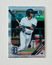 2019 Bowman Chrome Prospects Refractors #BCP216 Wenceel Perez 1st REF /499