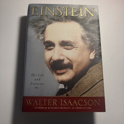Einstein: His Life and Universe Hardcover 2007 Book w/DJ By Walter Isaacson