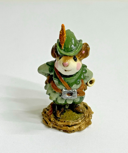 Wee Forest Folk RH-1 Robin Hood AP Signed 1990