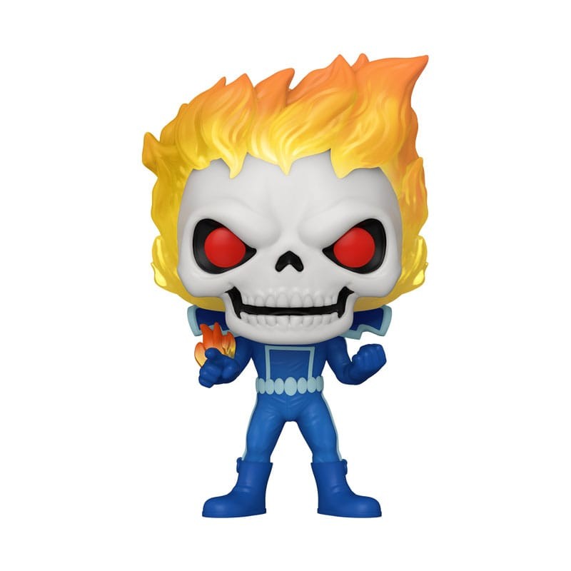 Funko Trasparente Strange Tales Pop! Marvel Vinyl Figur Ghost Rider 9 Cm - Immagine 2