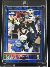 Rob Gronkowski 2015 Topps Chrome #10 Rookie #/199