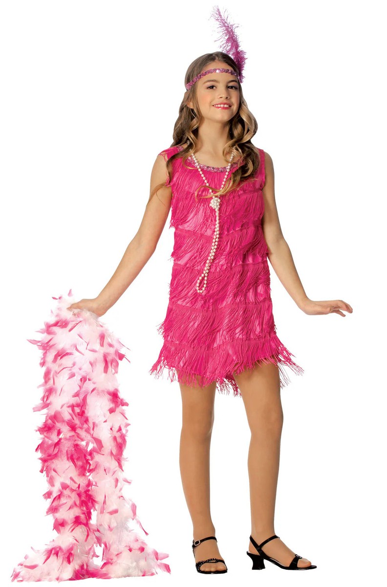 Veer Boa Kleine 180cm Hot Roze Accessoire voor 20s 30s Dancing