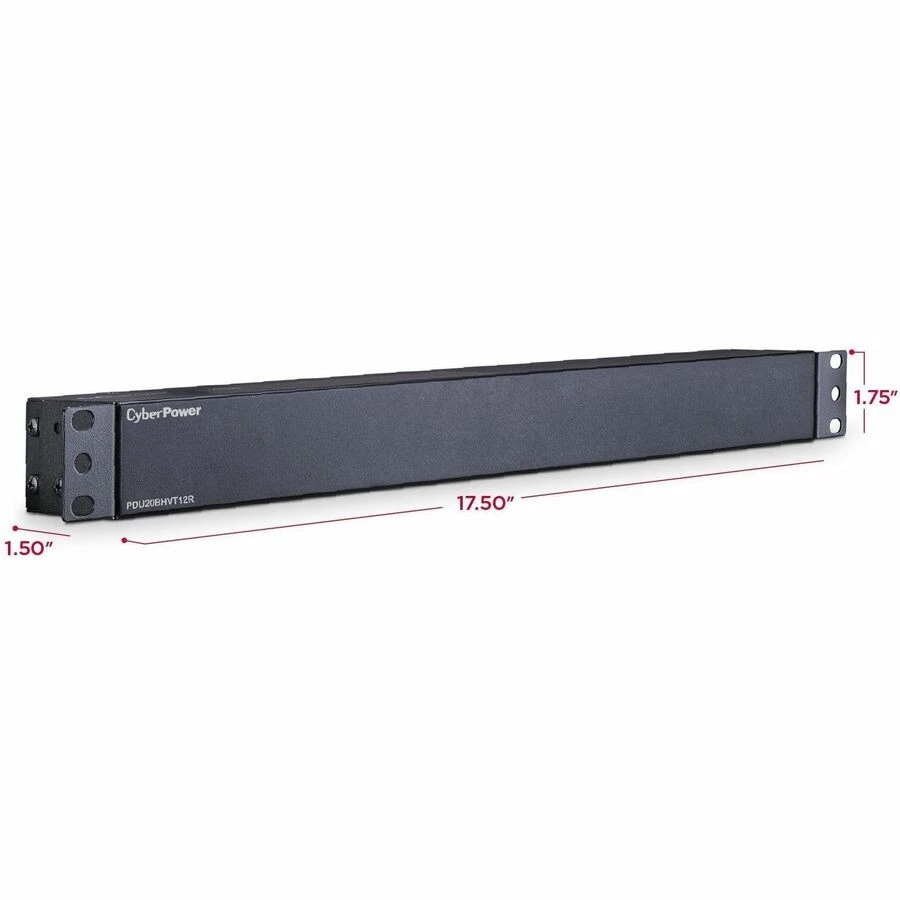 CyberPower PDU20BHVT12R Basic PDU, 208-230V, 20A (Derated to 16A), 12 Outlets, - Image 3 of 4
