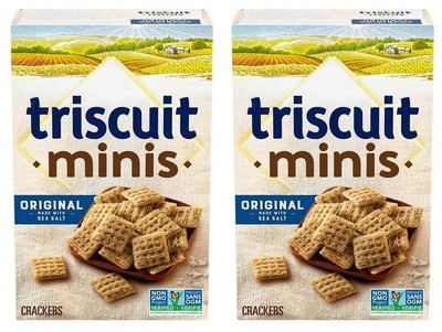 Triscuit Minis Original Crackers, 200g (2 Pack)