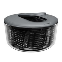 Zyliss Salatschleuder Swift DRY L 27 Cm Mit Pumphebel-Mechanismus Grau