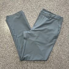 Greg Norman Golf Pants Mens 36x30 Flat Front ML75 Microlux Stretch