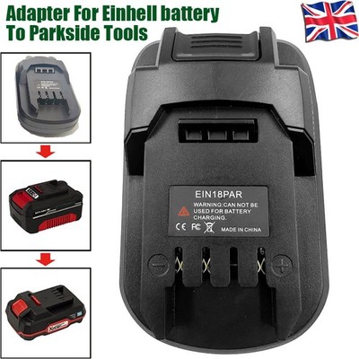 Adapter Konverter für Einhell 18V PAP Akku auf Parkside X20V Team Elektrowerkzeuge