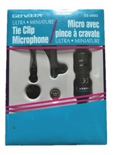 Genexxa Tie Clip Lavalier Microphone 