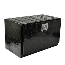 Aluminum 30"X17"X18" Truck Underbody Tool Box Trailer RV Bed Storage+Lock Key