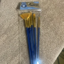 Art skills 6Piece Set Artist Paint Brushes Wash Master Stroke Wash