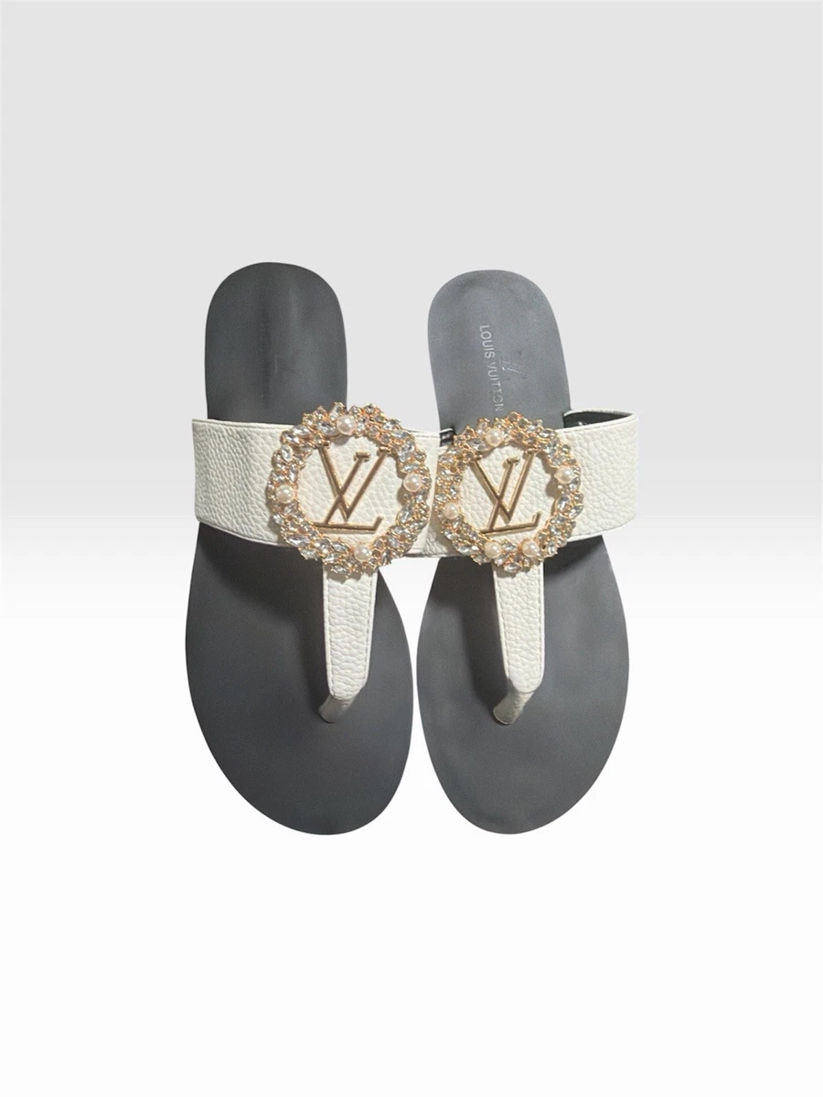 Louis Vuitton White Sandals for Women for sale - eBay