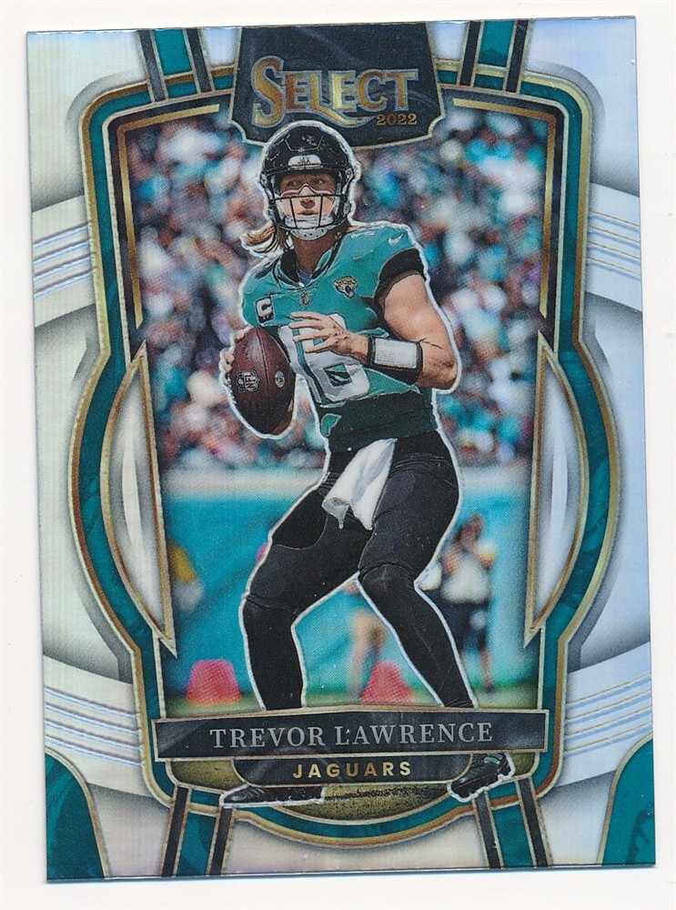 TREVOR LAWRENCE 2022 SELECT SILVER PRZIM CLUB LEVEL #254 JACKSONVILLE JAGUARS
