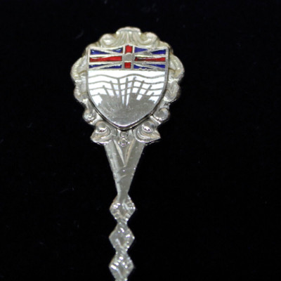 Vintage PRINCE RUPERT British Columbia Canada Souvenir Travel Spoon 4.75''