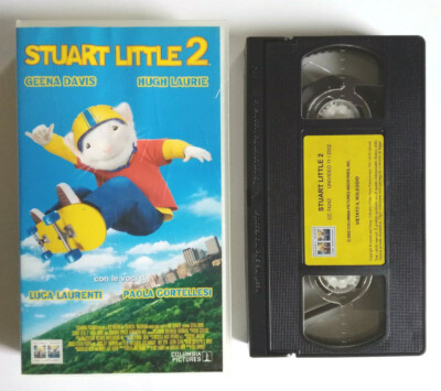 VHS Stuart Little 2 Film Komödie Geena Davis Hugh Laurie Videokassette (V129