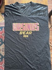 2018 Ursinus College Bears Adult Jersey Practice Black #65 Football Lacrosse XL