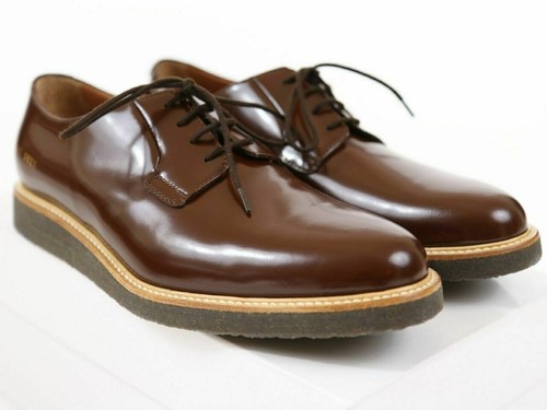 common projects brown leather