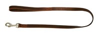 Kerbl Vegas Leine Braun, GenäHt 20Mm / 100Cm FüHrleine Hundeleine HundefüHrleine