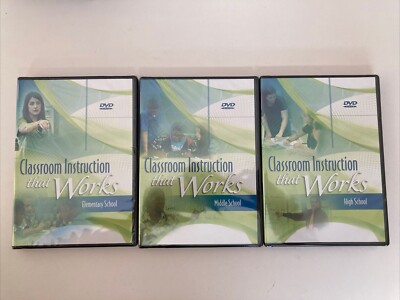 Classroom Instruction that Works - Elementary, Middle, High School DVD ASCD
