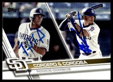 2017 Topps Update Franchy Cordero/Allen Cordoba Rookie Combos #US276 Dual Signed