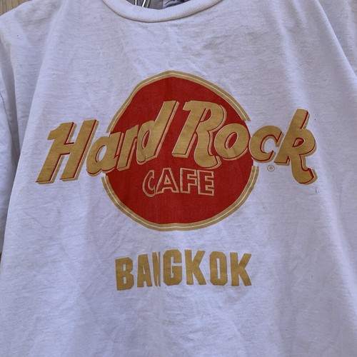 Vintage Hard Rock Cafe Bangkok T-Shirt Men’s Size XL ? White 90's Graphic Tee - Picture 3 of 12