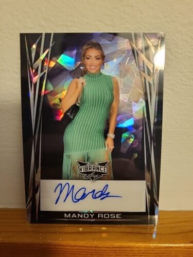 MANDY ROSE 2024 LEAF VIBRANCE MIDNIGHT AUTO CRACKED ICE 2/2 - Picture 1 of 3