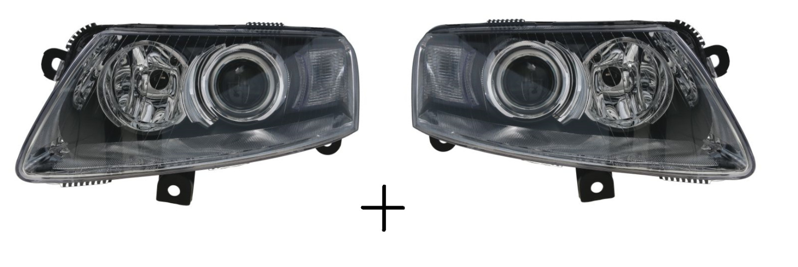 Optique phare avant gauche droite Audi A6 Allroad 2006 kit de projecteurs électriques D2S