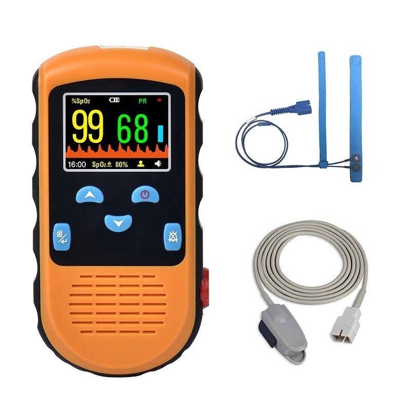 Lepu Medical Tragbares Pulsoximeter für Baby mit Bluetooth App SpO2, Deutsch, CE