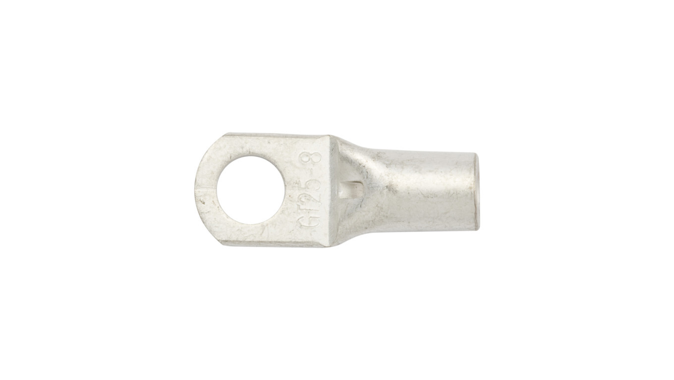 Pipe eyelet fitting 25/M8, tin-plated copper KC25F8 /T2UK