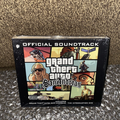 Grand Theft Auto: San Andreas Official Soundtrack NEW SEALED