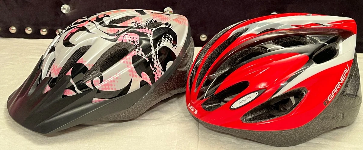 2 Bycicle Cycling Helmets Louis Garneau Atlantis Avigo Smart