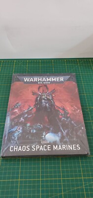Warhammer 40.000 Codex: Chaos Space Marines - Folie mit Lagerungsspuren Deutsch