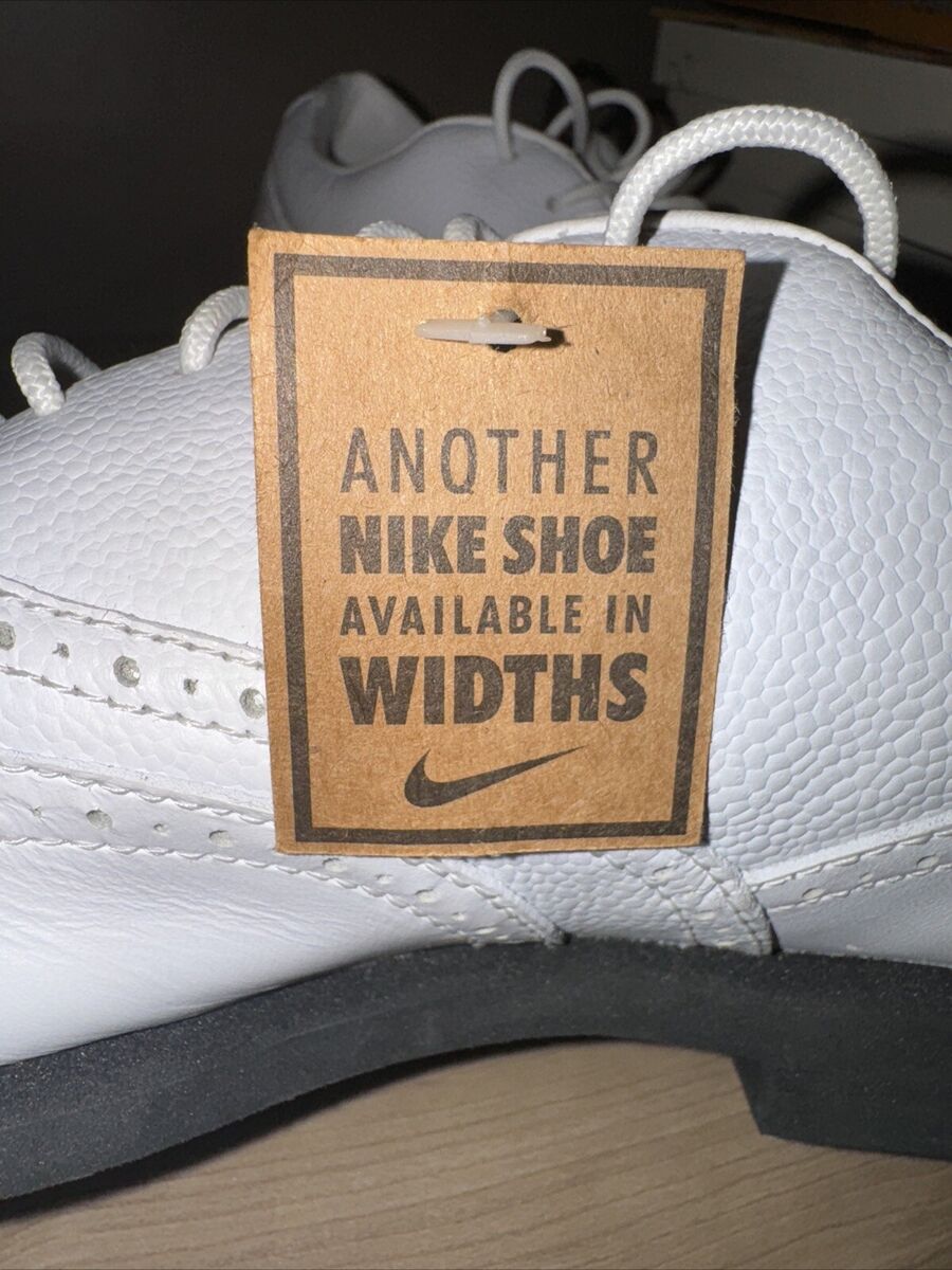 Vintage Nike Golf Shoe Air Classic White Wing Tip Spikes Vintage Nike Golf Shoe Air Classic White Wing Tip Spikes