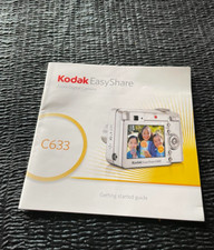 Manual Guide ONLY Kodak Easy Share Zoom Digital Camera C633 English French