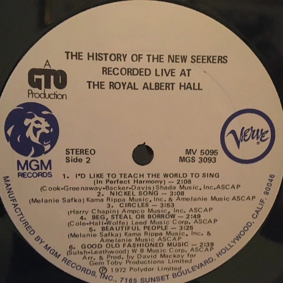 НОВЫЕ ИСКАТЕЛИ LP НОВЫЕ ИСКАТЕЛИ, ЖИТЬ В АЛЬБЕРТ-ХОЛЛЕ - Изображение 4 из 4