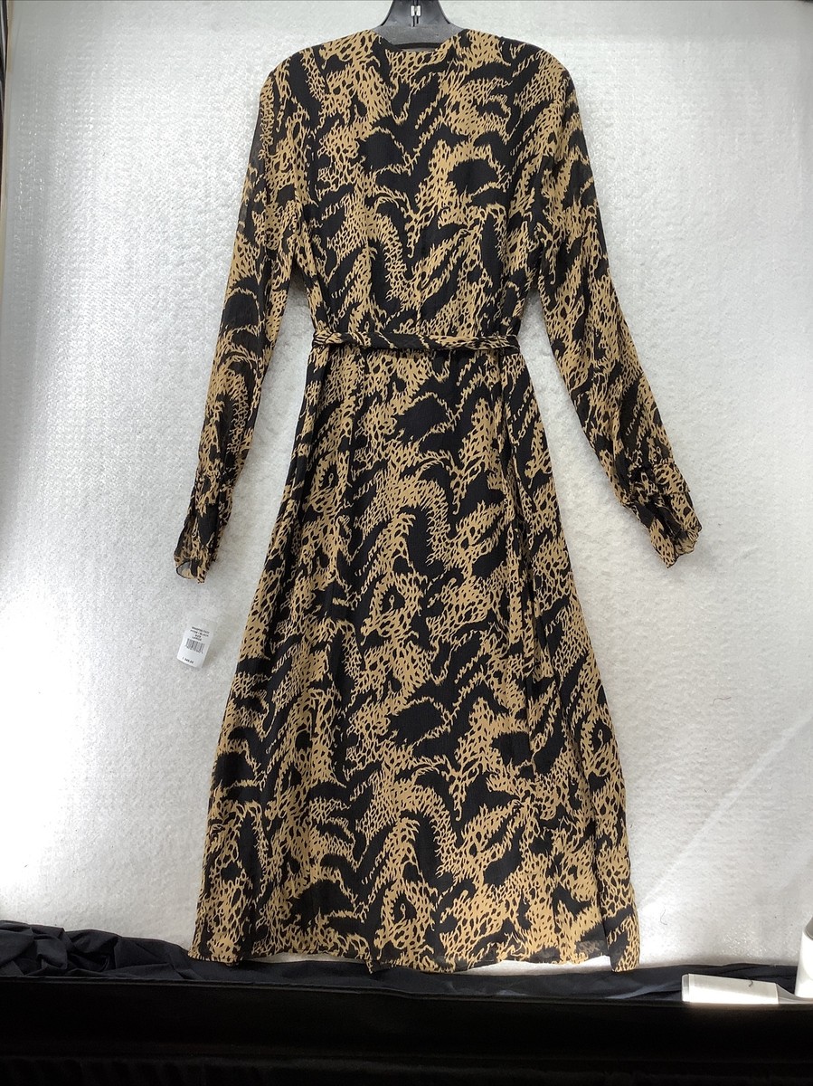 Paige Women's Black and Brown Animal Printed Long Dress Size Large | eBay Paige Women's Black and Brown Animal Printed Long Dress Size Large | eBay