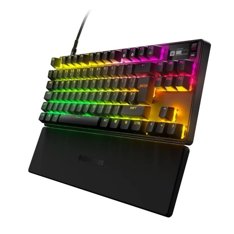 SteelSeries Apex Pro TKL HyperMagnetic Gaming Keyboard Compact 2023 Mechanical 3